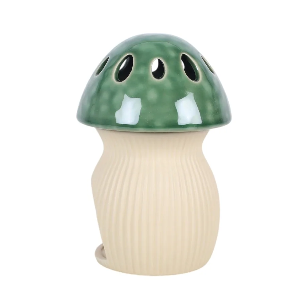 Green Mushroom Oil Burner - Image 4
