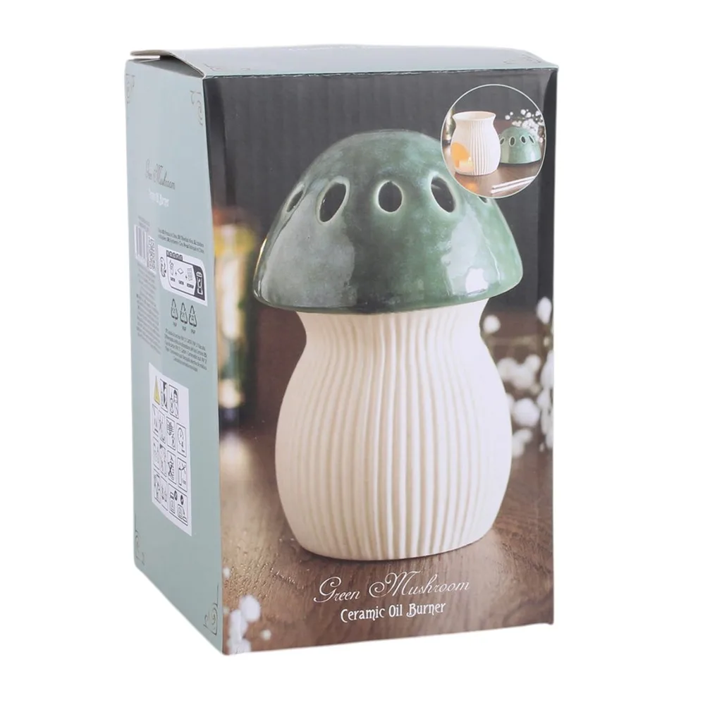Green Mushroom Oil Burner - Image 6
