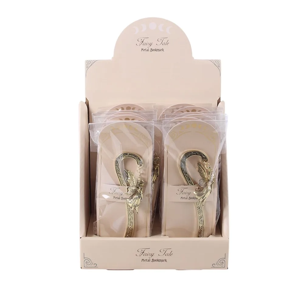 Set of 12 Fairy Tale Metal Bookmarks in Display - Image 6