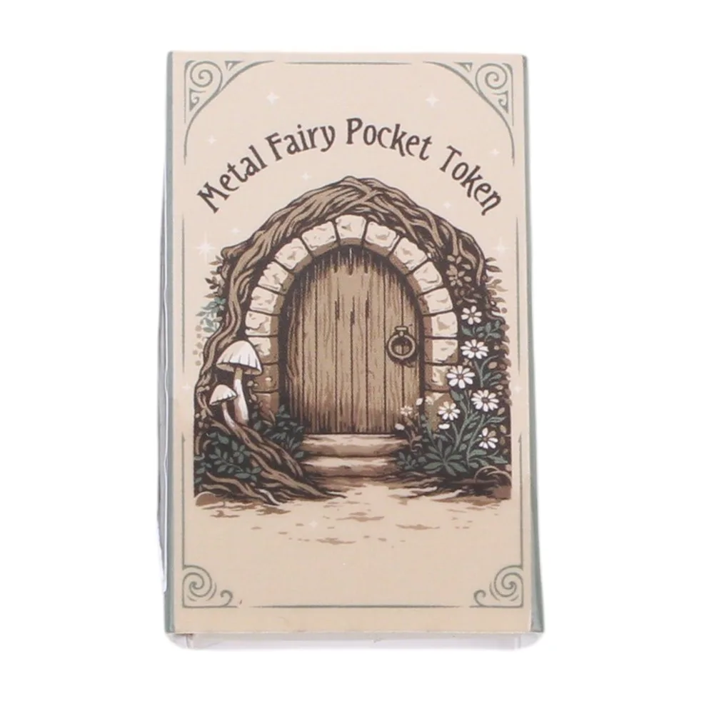 Set of 24 Stardust Fairy Metal Pocket Tokens in Display - Image 4