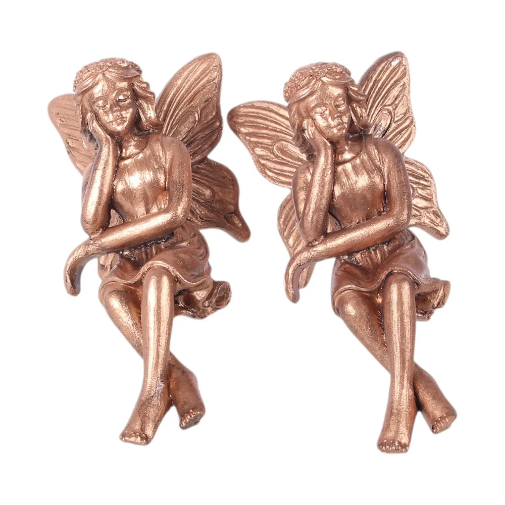 Set of 2 Fairy Pot Hanger Ornaments - Image 2