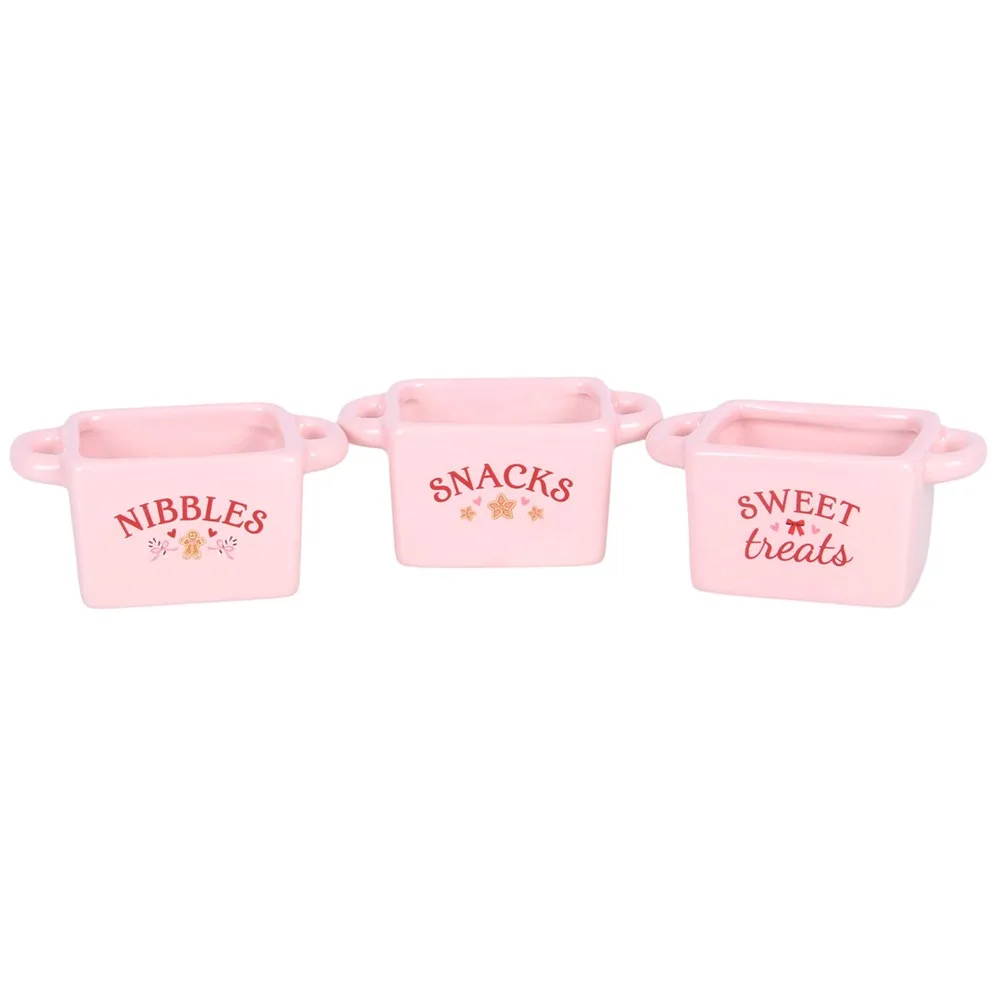 Set of 3 Sugarplum Bakery Snack Bowls - Image 3