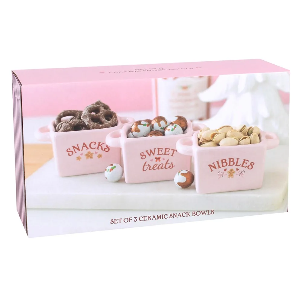 Set of 3 Sugarplum Bakery Snack Bowls - Image 5