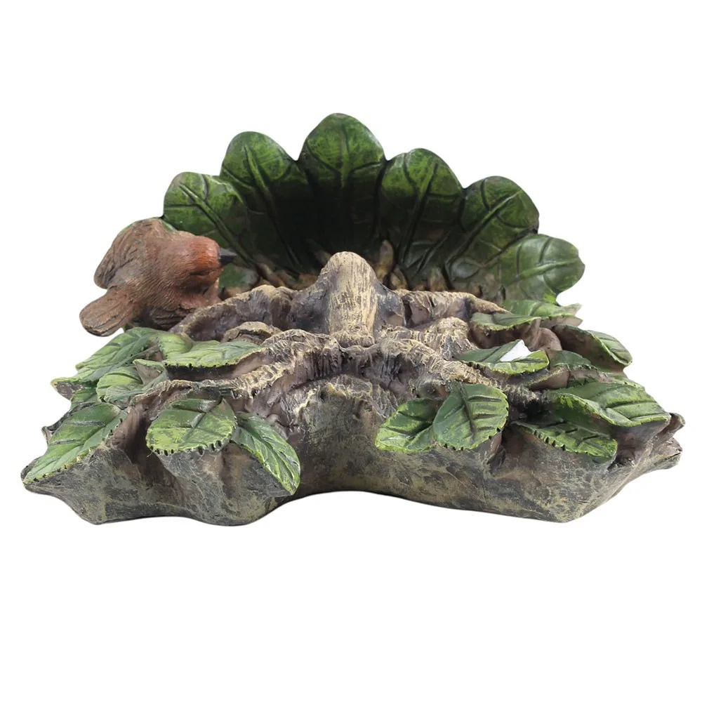 Green Man Wall Bird Bath - Image 4