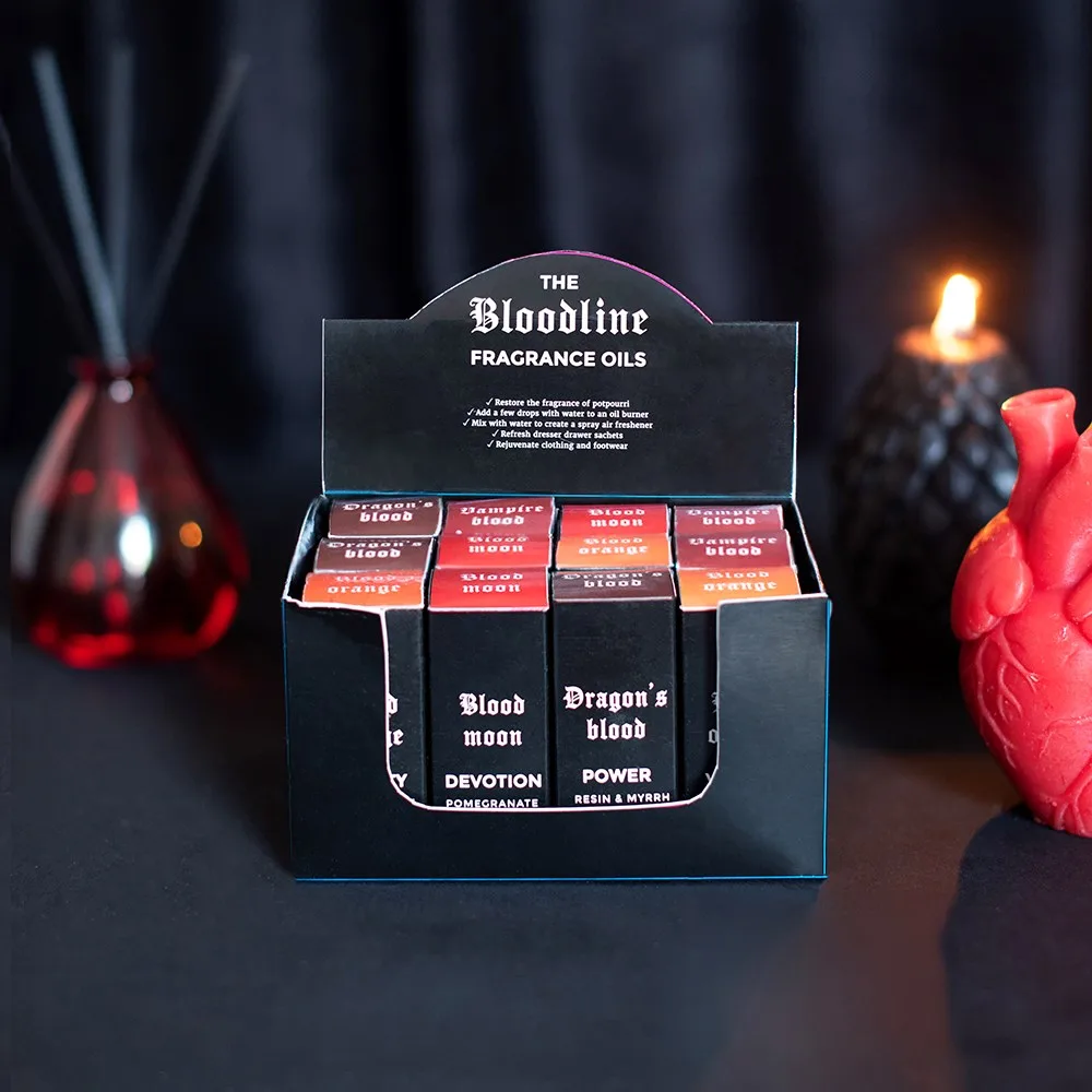 Set of 12 The Bloodline Fragrance Oils in Display Set of 12 The Bloodline Fragrance Oils in Display