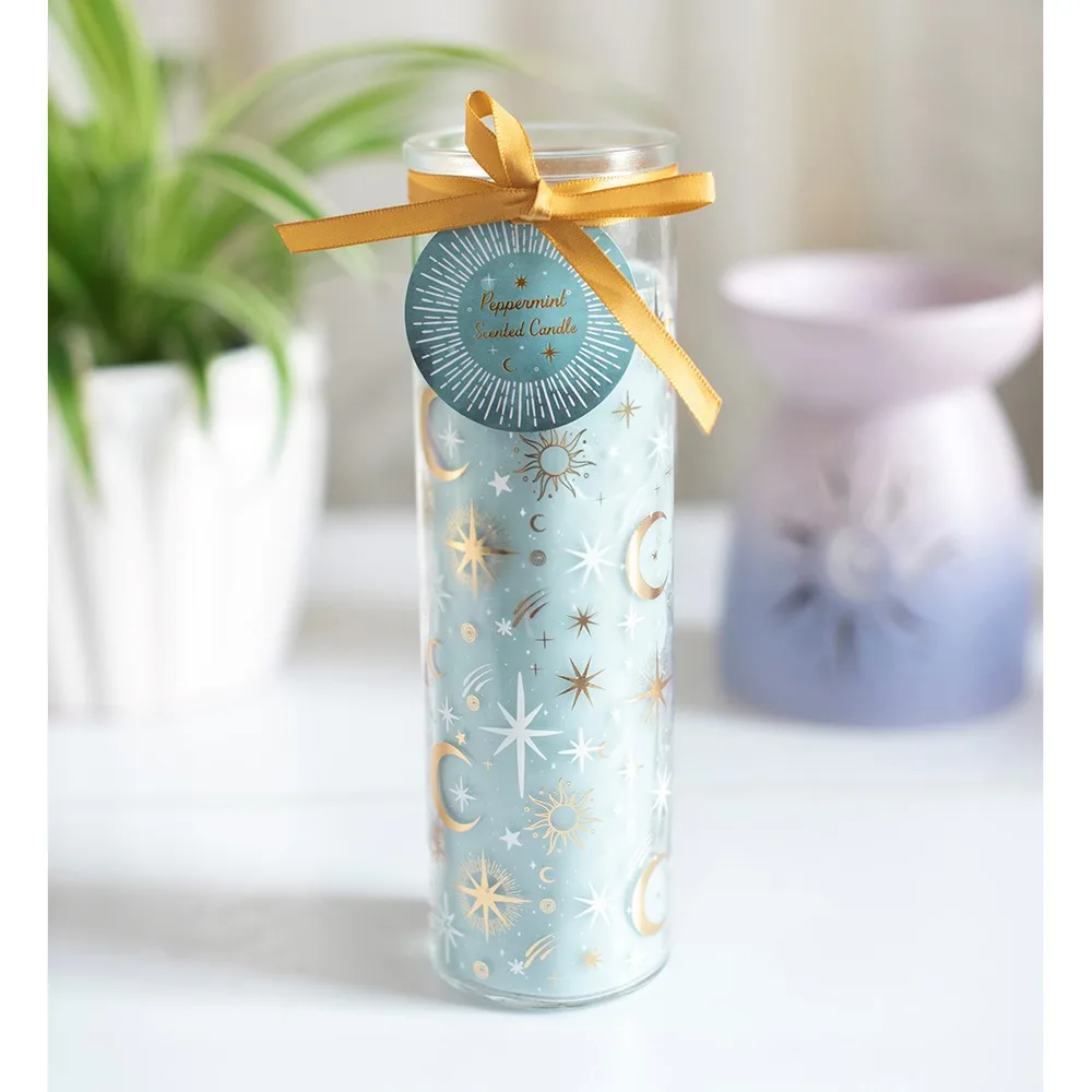 Blue Pastel Skies Tube Candle Blue Pastel Skies Tube Candle
