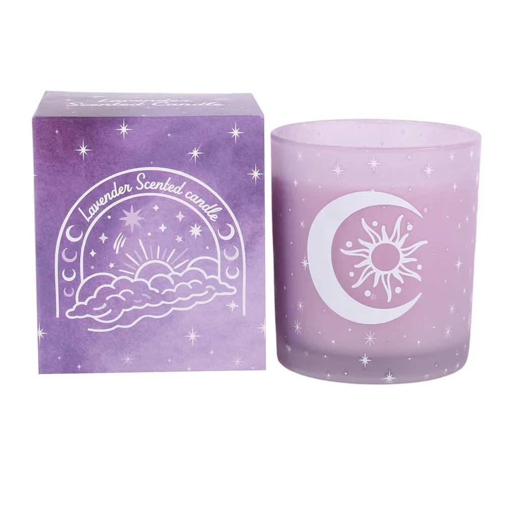 Purple Pastel Skies Lavender Candle - Image 2