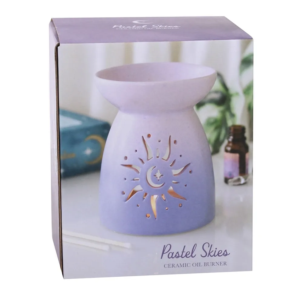 Purple Sun Cut Out Oil Burner - Image 5