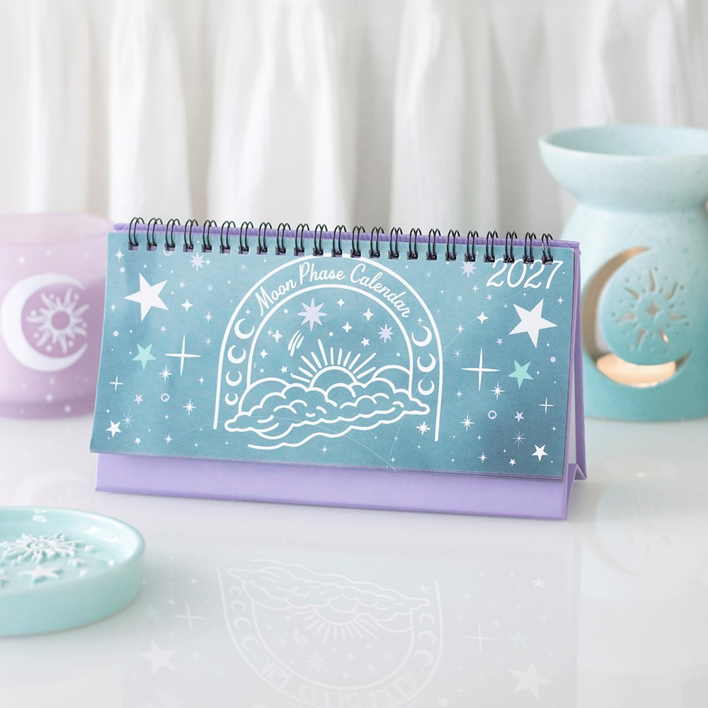 Moon Phase Desk Calendar Moon Phase Desk Calendar