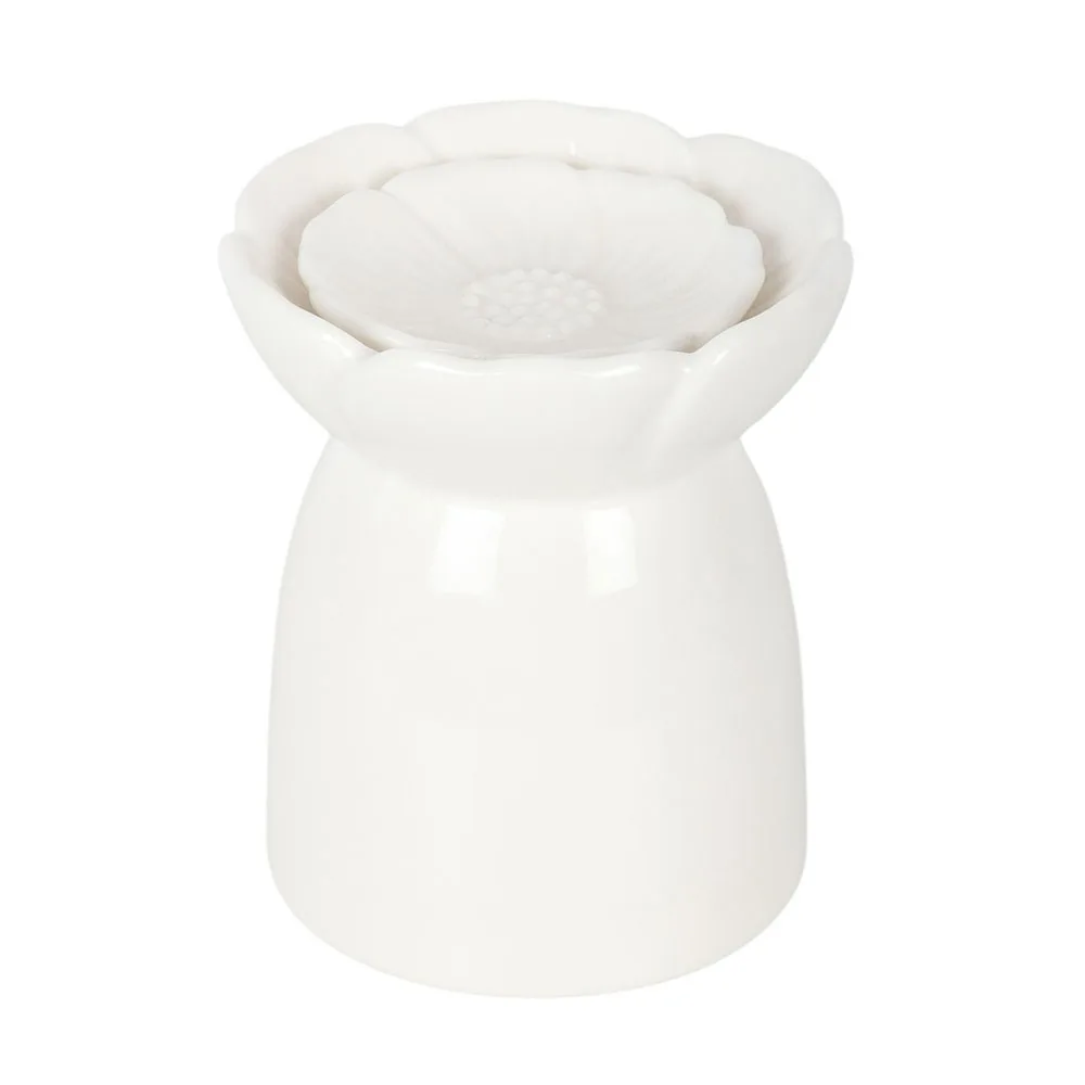White Peony Oil Burner and Wax Warmer, photo 2 of 5