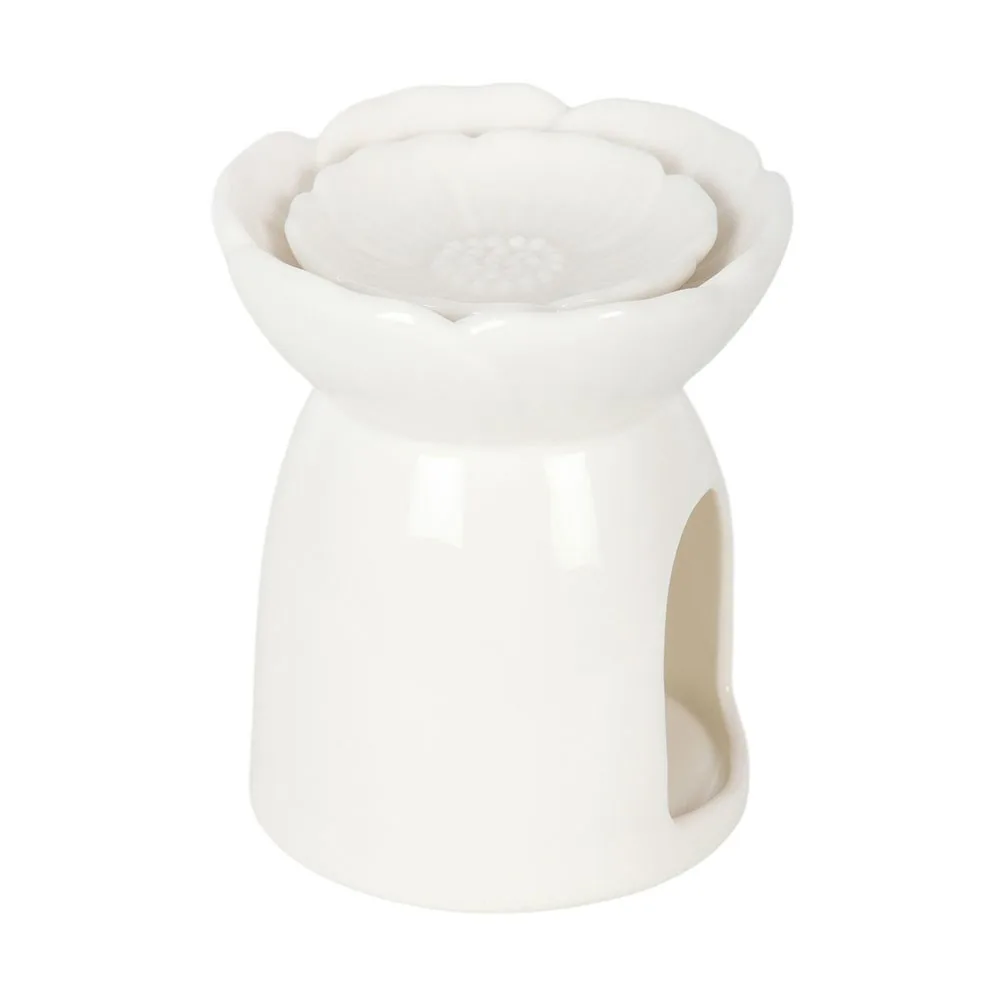 White Peony Oil Burner and Wax Warmer, photo 3 of 5