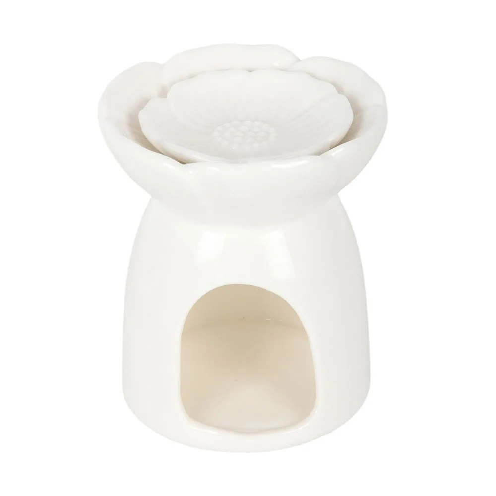 White Peony Oil Burner and Wax Warmer, photo 4 of 5
