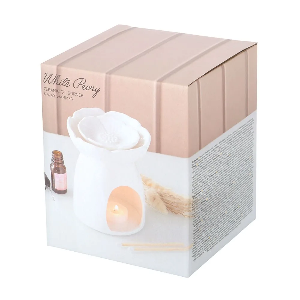White Peony Oil Burner and Wax Warmer, photo 5 of 5