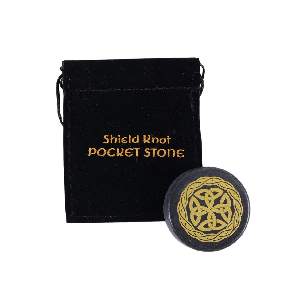 Box of 24 Celtic Shield Knot Pocket Stones - Image 4