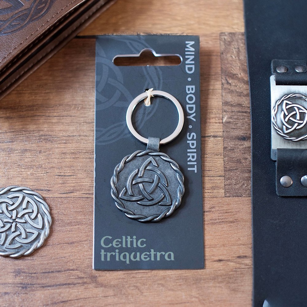 Celtic Triquetra Knot Keyring
