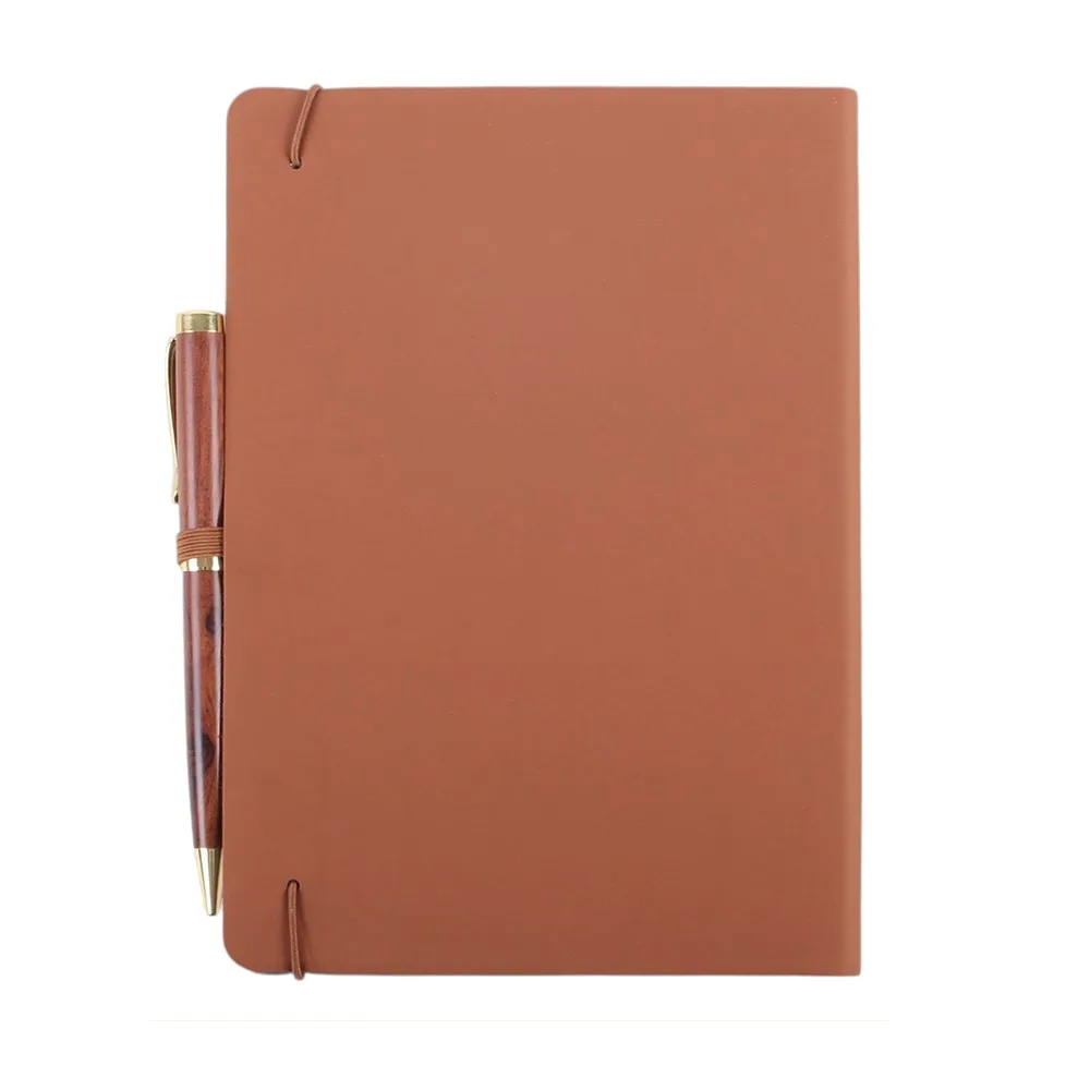 Celtic Shield Knot A5 Faux Leather Notebook with Pen, photo 3 of 5