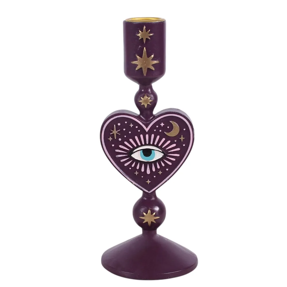 Sacred Sight Heart Taper Candle Holder - Image 2