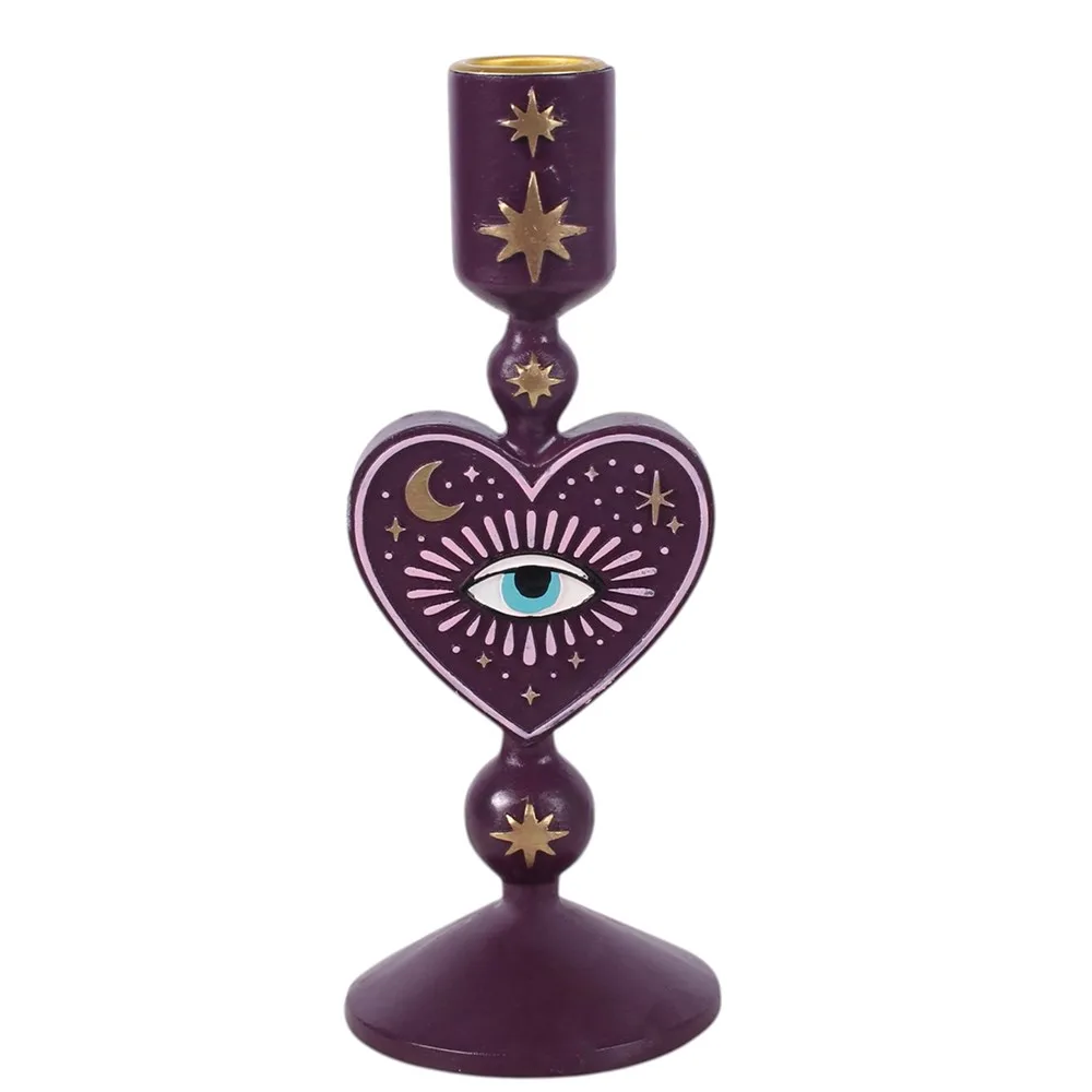 Sacred Sight Heart Taper Candle Holder - Image 4