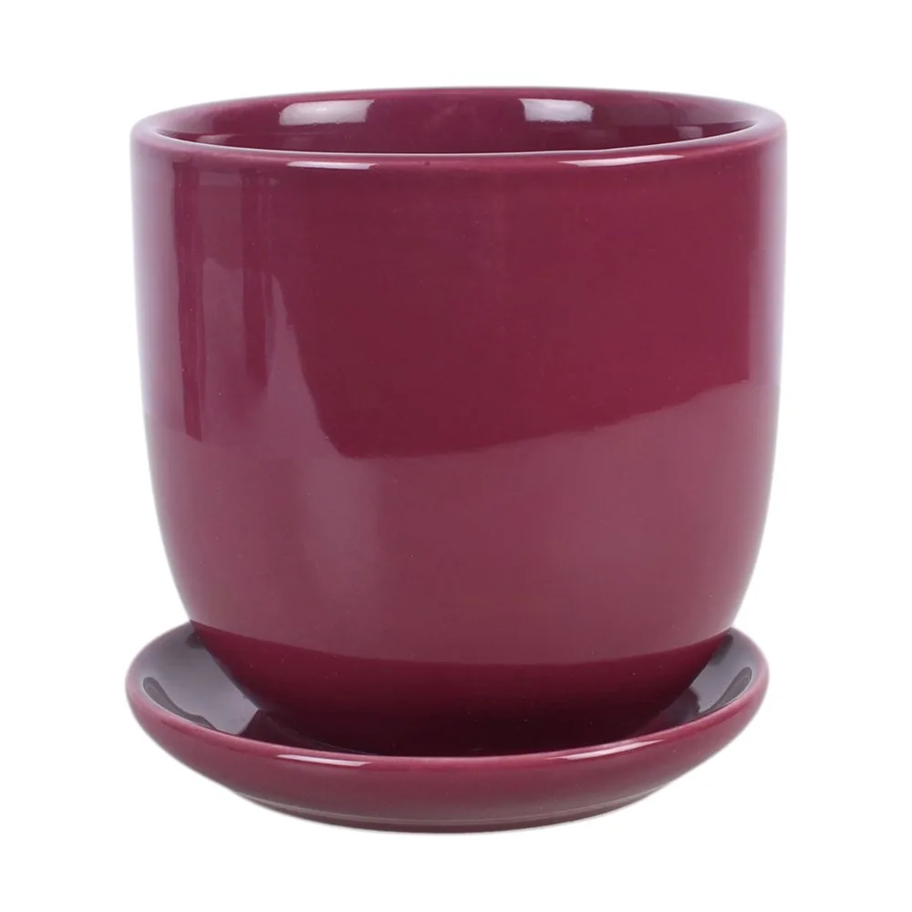 Sacred Sight Heart Plant Pot with Saucer - Image 5