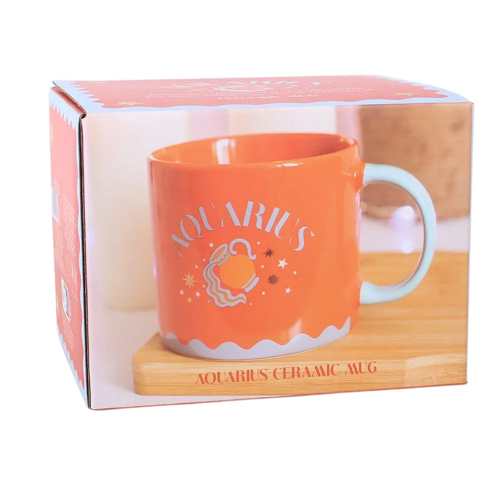Zodiac Zest Aquarius Mug - Image 5