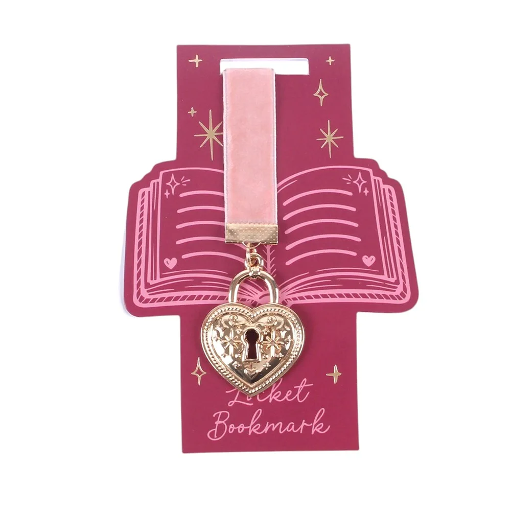 Lock and Key Ribbon Bookmark - Image 2
