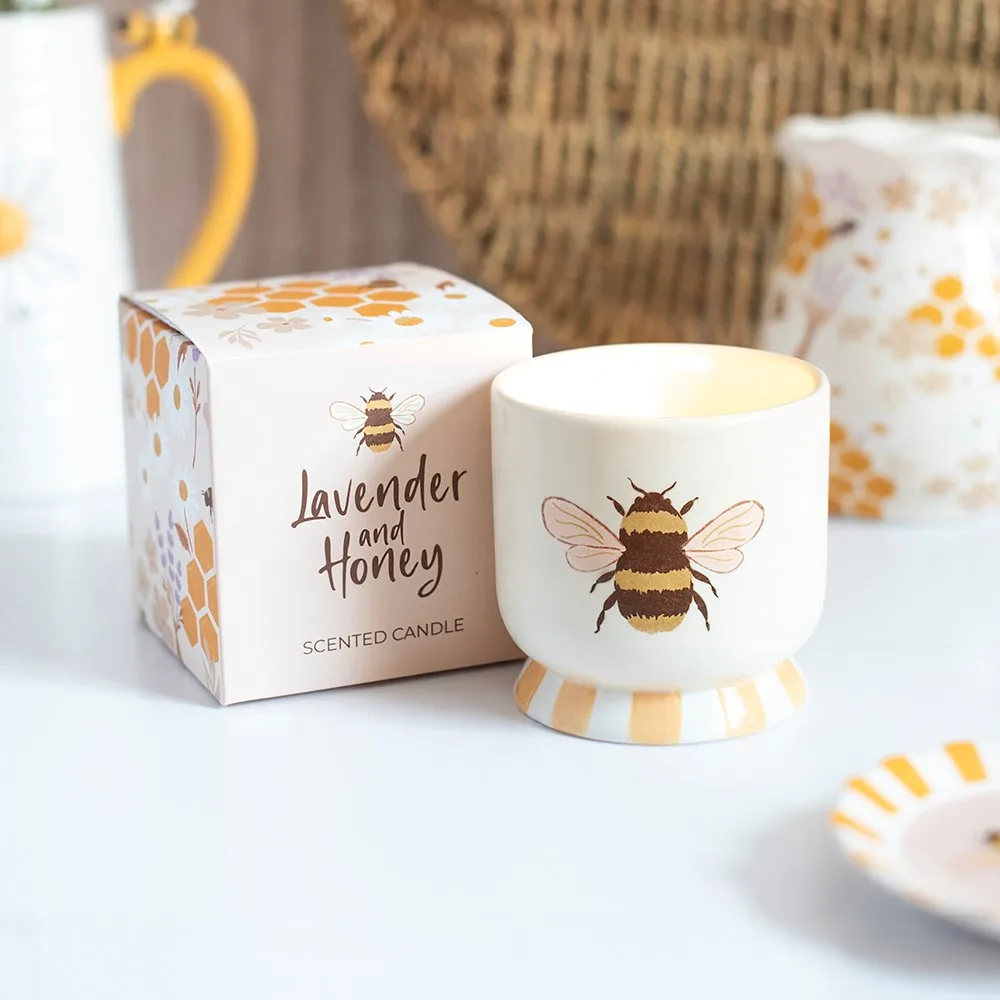 Honey Bee Lavender and Honey Candle Honey Bee Lavender and Honey Candle