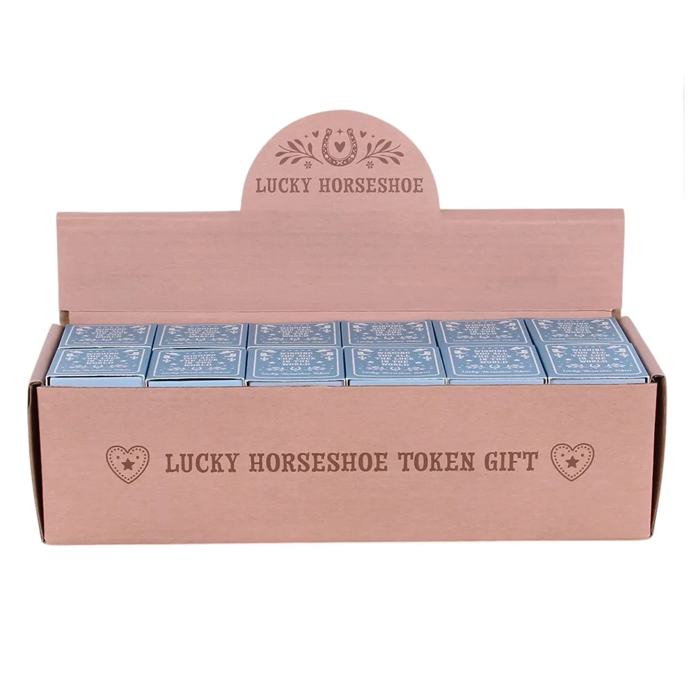 Set of 24 Lucky Horseshoe Token Gifts in Display Set of 24 Lucky Horseshoe Token Gifts in Display