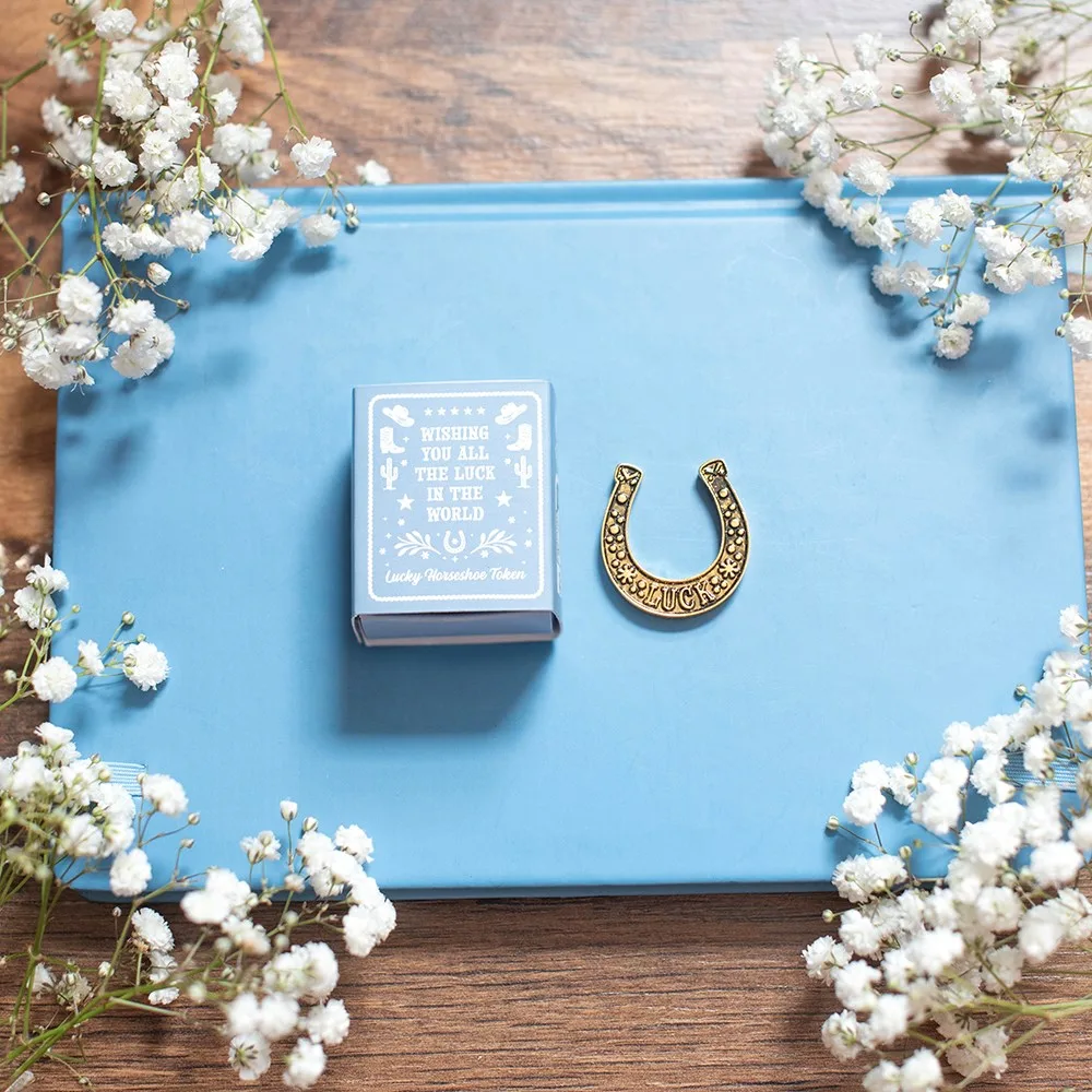 Set of 24 Lucky Horseshoe Token Gifts in Display - Image 3