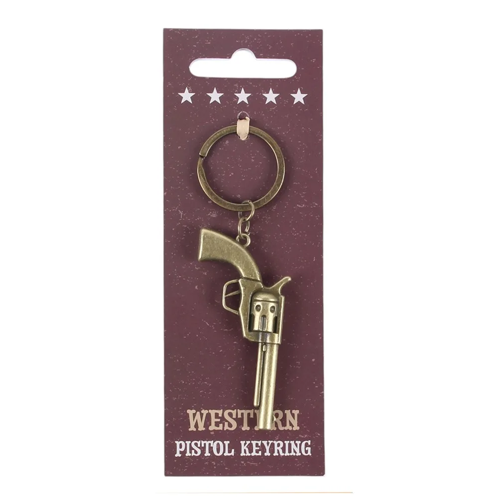Western Pistol Keyring - Image 2