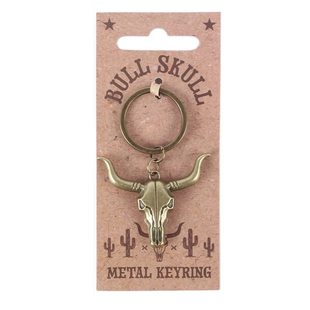 Bull Skull Keyring - Image 2