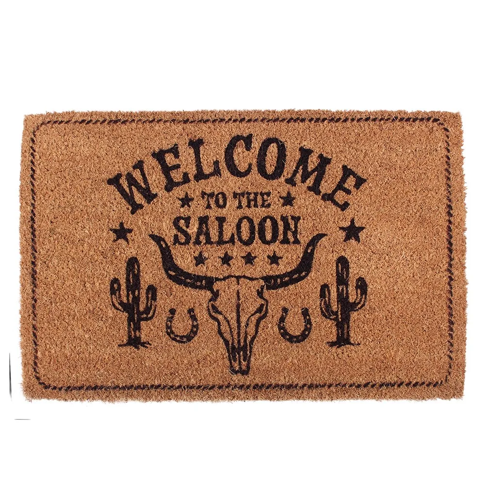 Natural Welcome to the Saloon Doormat, photo 2 of 4