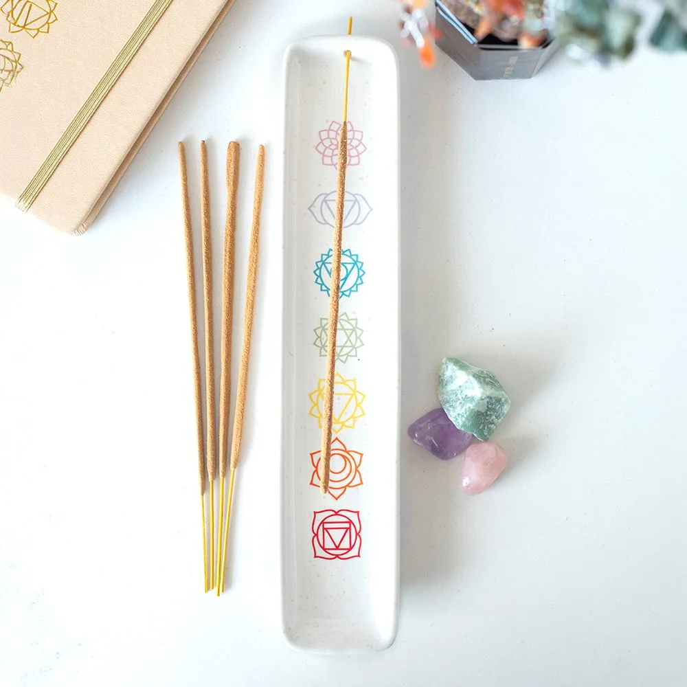 Chakra Flow Incense Stick Ash Catcher Chakra Flow Incense Stick Ash Catcher