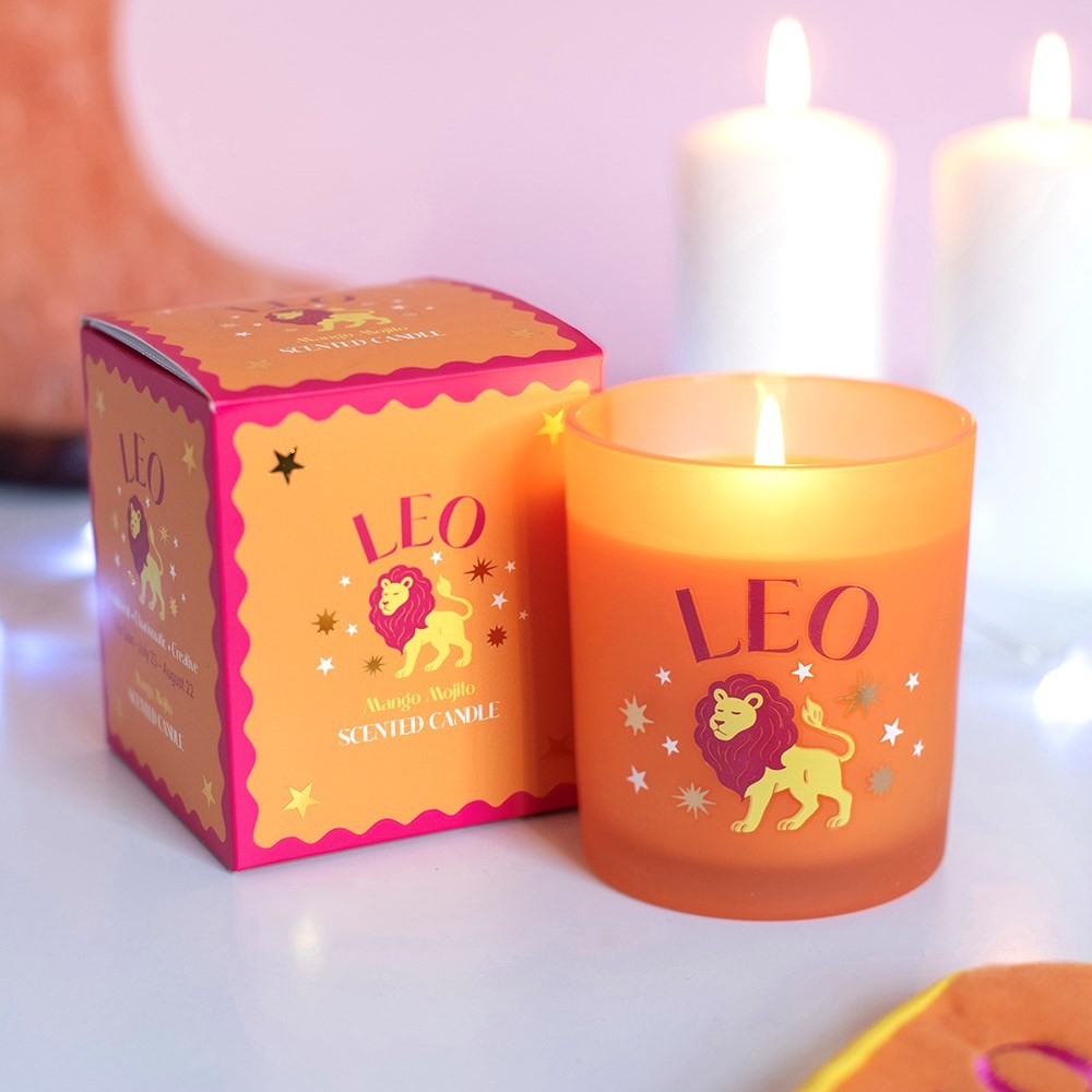 Zodiac Zest Leo Mango Mojito Candle Zodiac Zest Leo Mango Mojito Candle