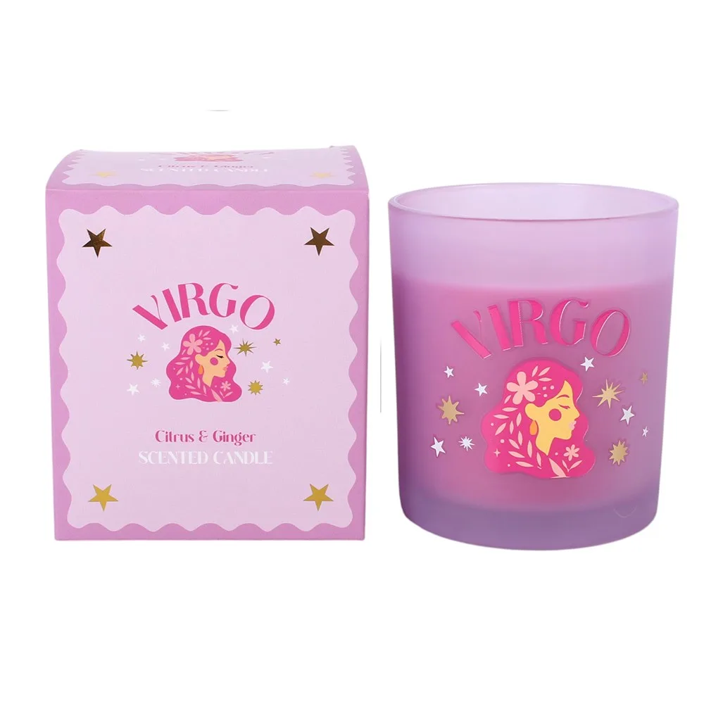 Zodiac Zest Virgo Citrus & Ginger Candle, photo 2 of 4