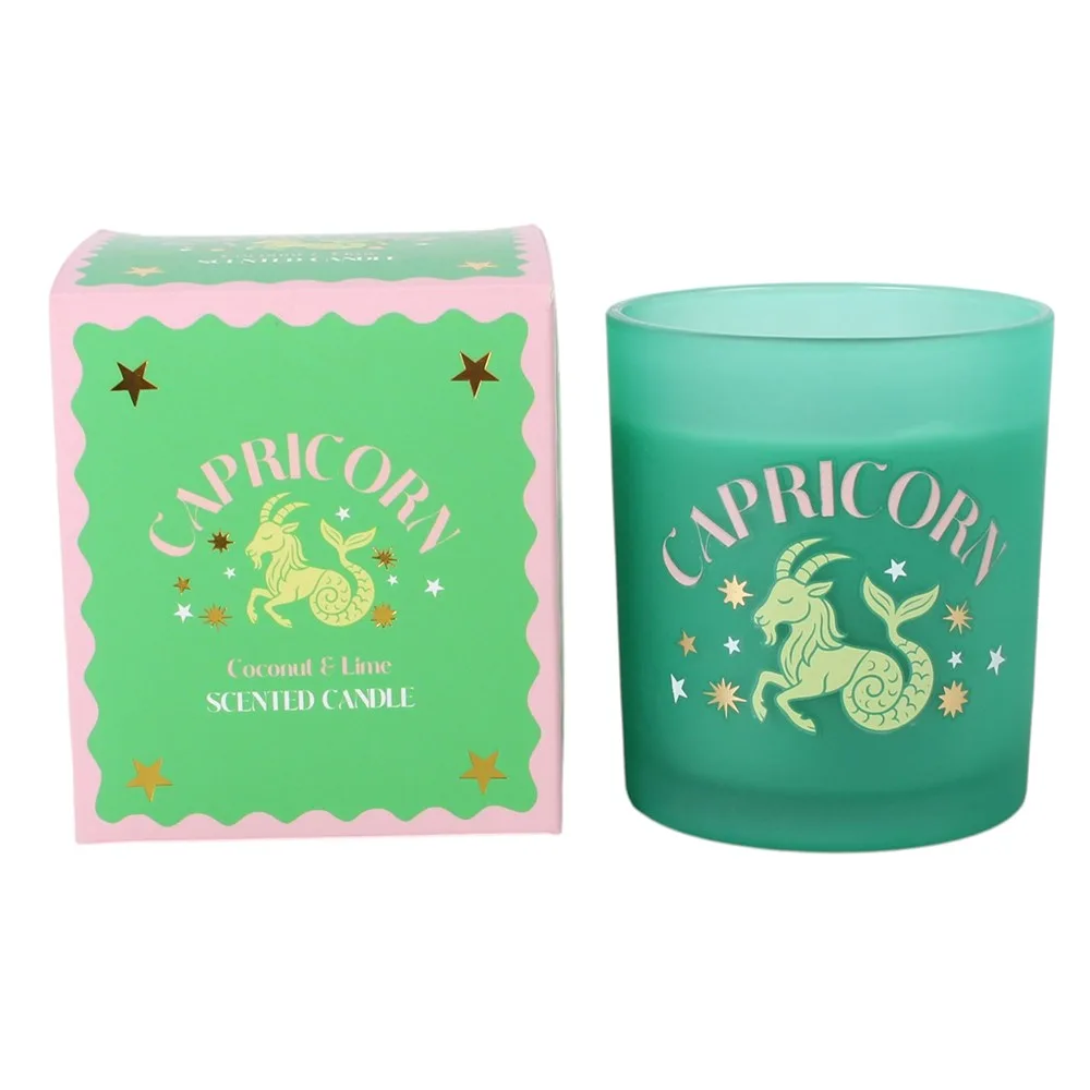 Zodiac Zest Capricorn Coconut & Lime Candle - Image 2