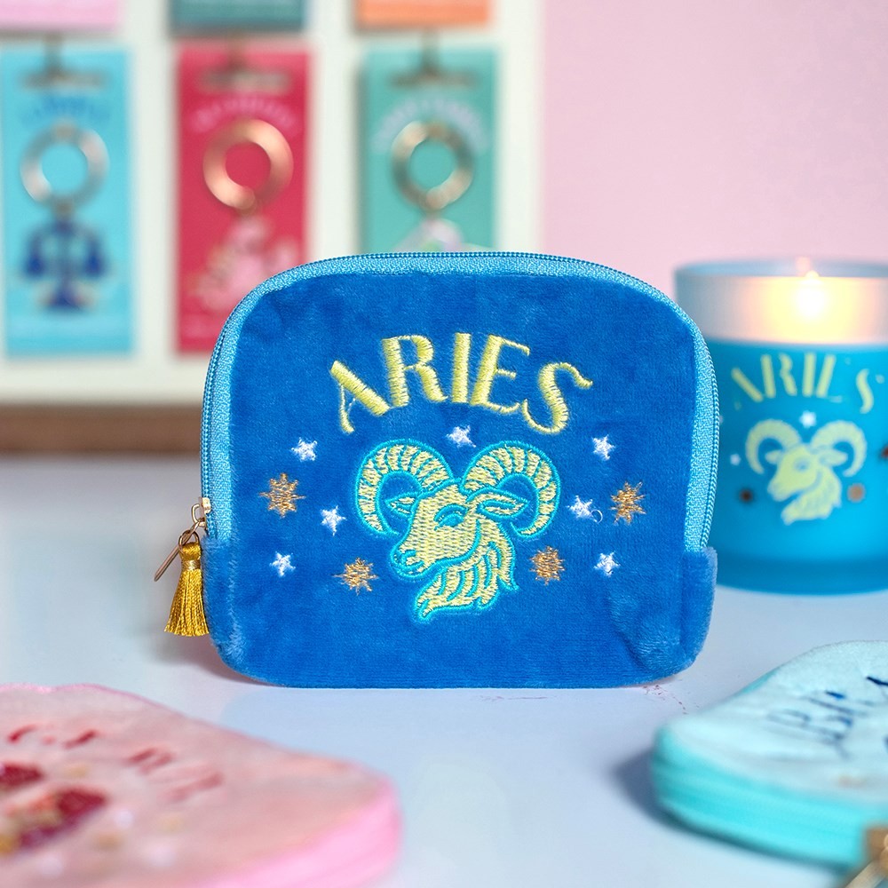 Zodiac Zest Aries Velvet Pouch Zodiac Zest Aries Velvet Pouch