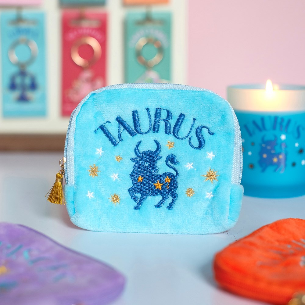 Zodiac Zest Taurus Velvet Pouch Zodiac Zest Taurus Velvet Pouch