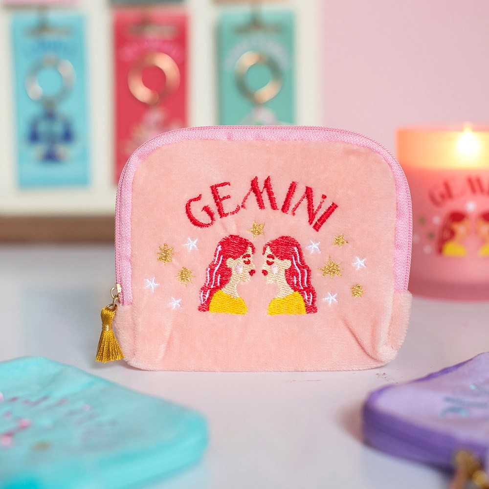 Zodiac Zest Gemini Velvet Pouch Zodiac Zest Gemini Velvet Pouch