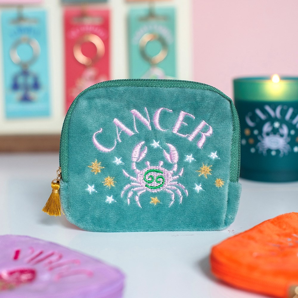Zodiac Zest Cancer Velvet Pouch Zodiac Zest Cancer Velvet Pouch