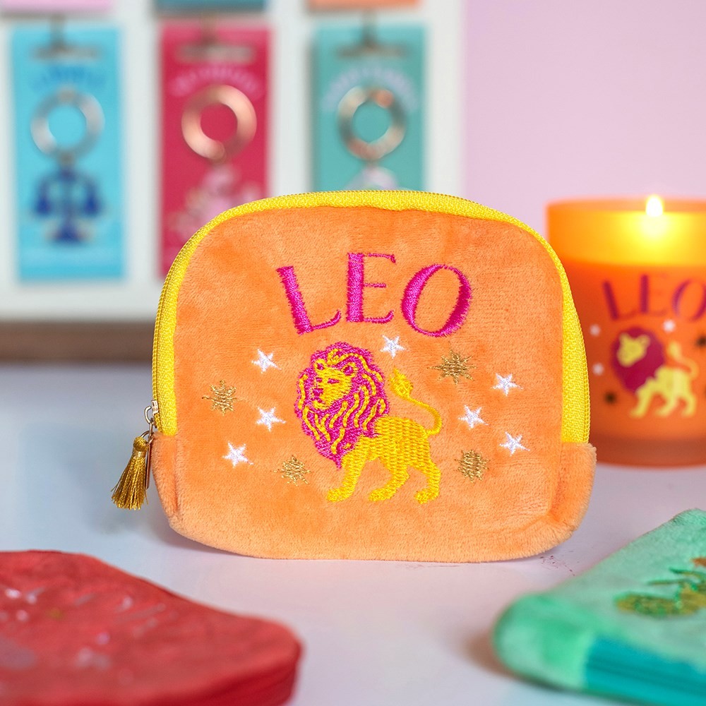 Zodiac Zest Leo Velvet Pouch Zodiac Zest Leo Velvet Pouch