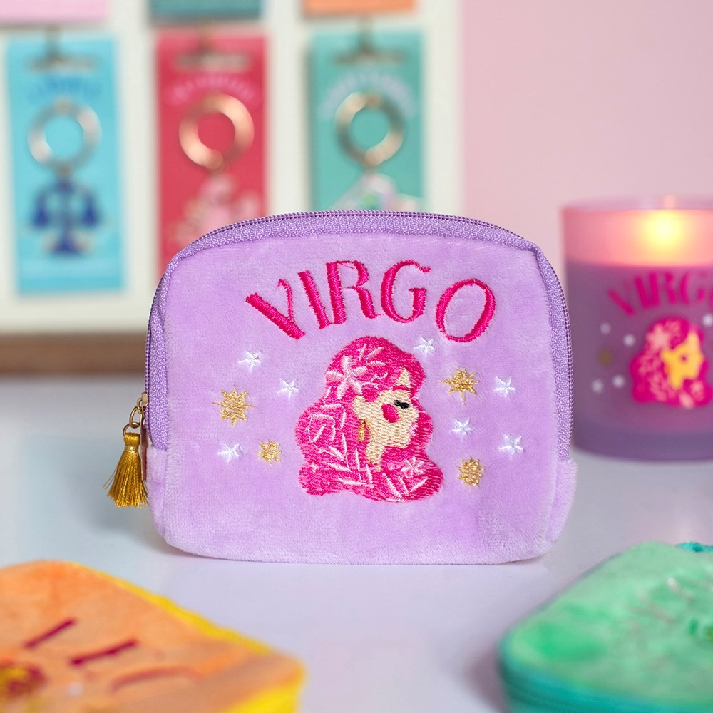 Zodiac Zest Virgo Velvet Pouch Zodiac Zest Virgo Velvet Pouch