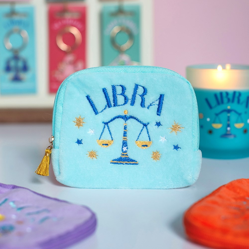 Zodiac Zest Libra Velvet Pouch Zodiac Zest Libra Velvet Pouch