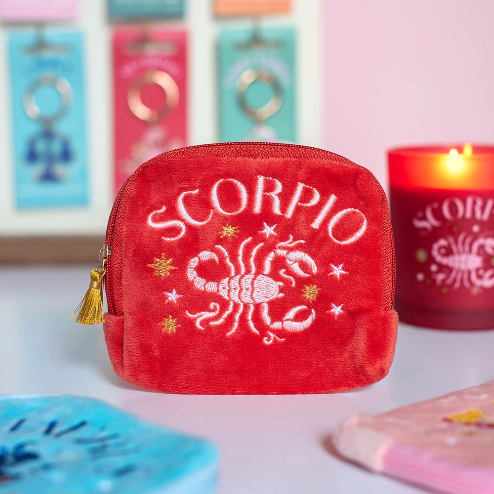Zodiac Zest Scorpio Velvet Pouch Zodiac Zest Scorpio Velvet Pouch