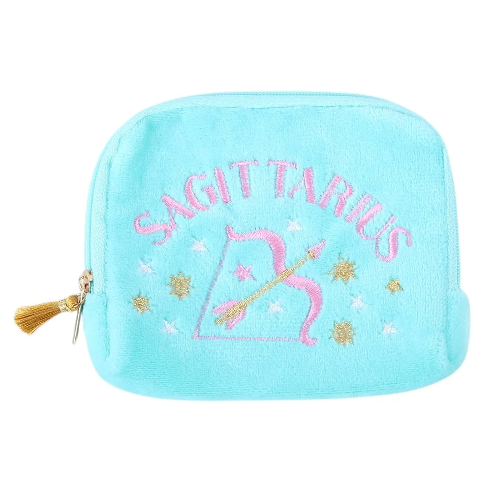 Zodiac Zest Sagittarius Velvet Pouch - Image 2