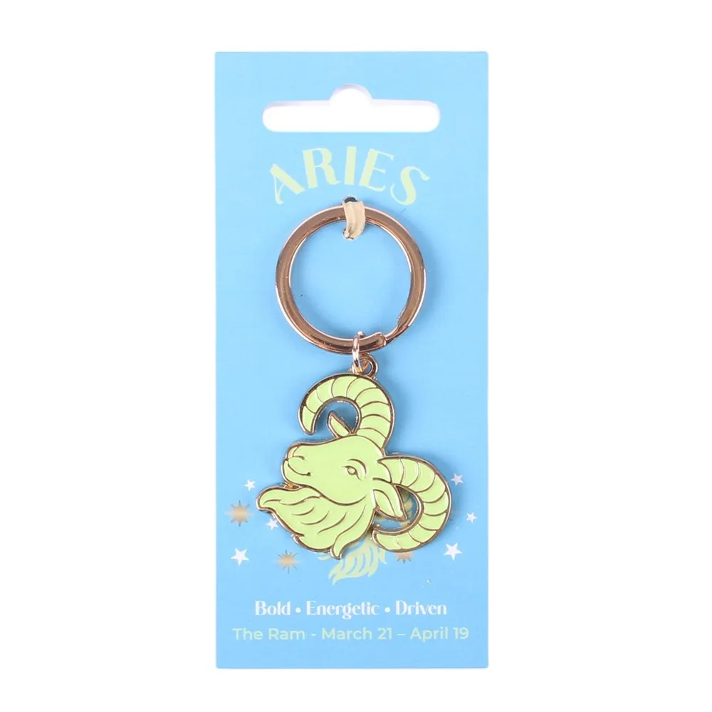 Zodiac Zest Aries Keyring - Image 2