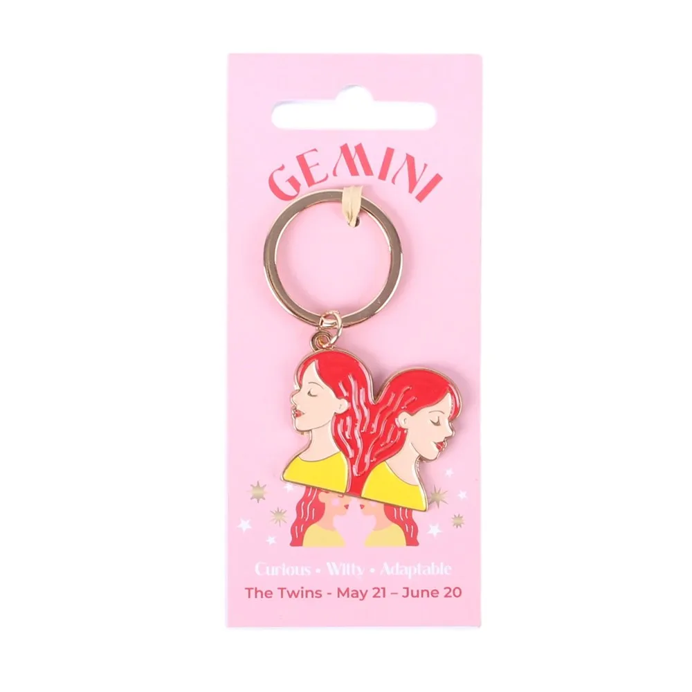 Zodiac Zest Gemini Keyring, photo 2 of 4