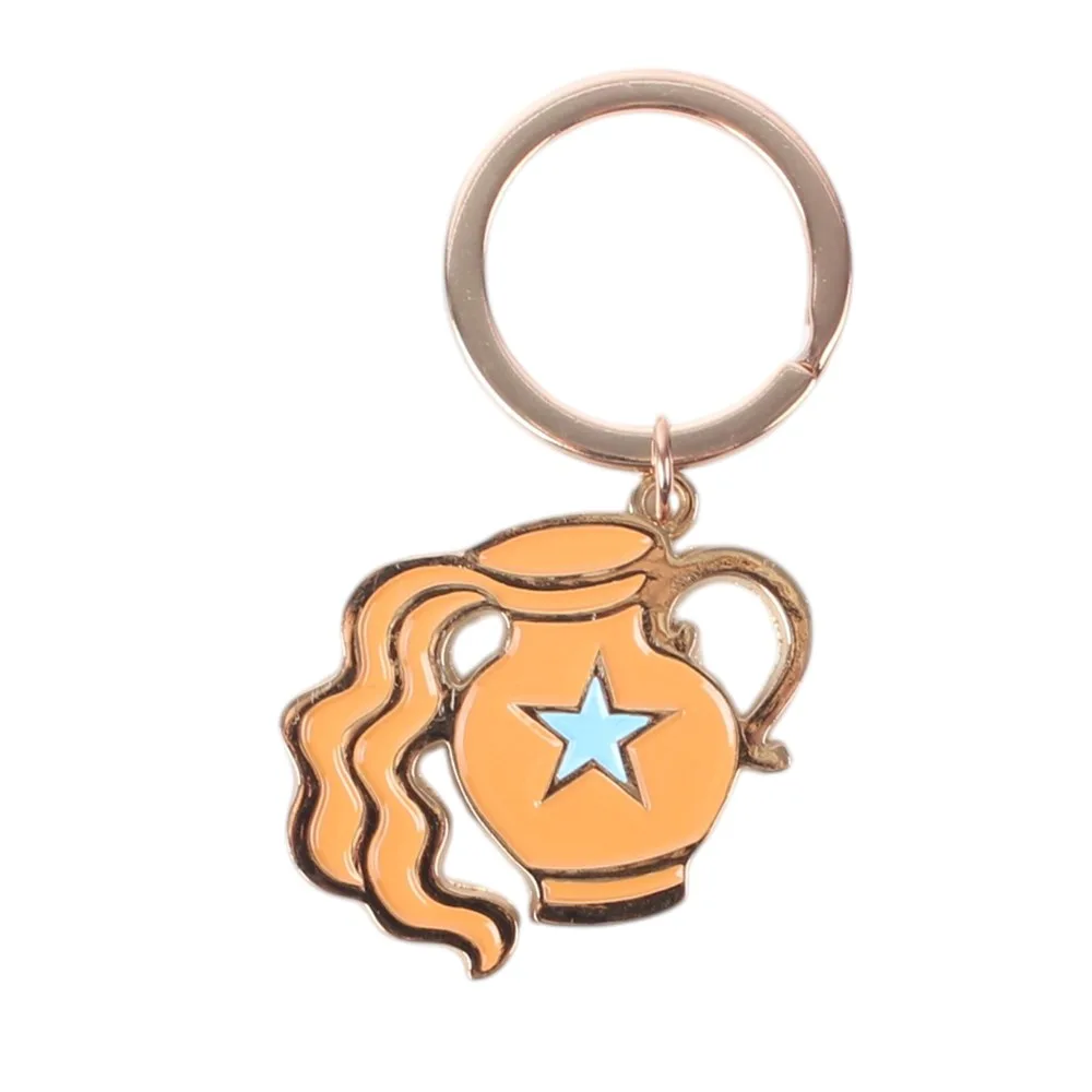 Zodiac Zest Aquarius Keyring - Image 3