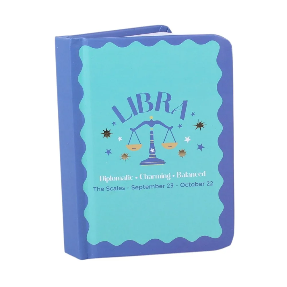 Zodiac Zest Libra Mini Notebook - Image 2