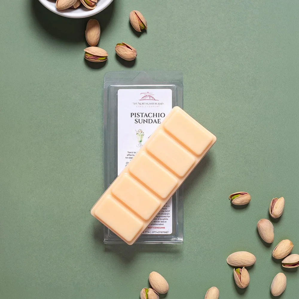 Pistachio Sundae 50g Wax Melt Snap Bar Pistachio Sundae 50g Wax Melt Snap Bar
