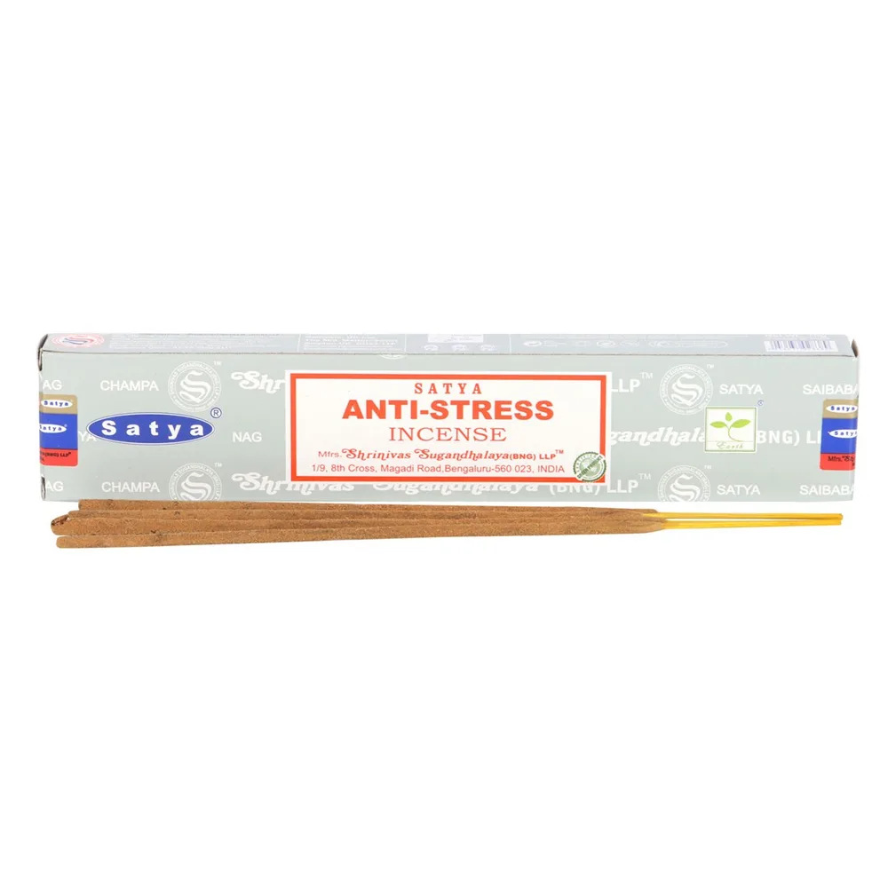 12 Packs of Anti-Stress Incense Sticks by Satya - Image 2